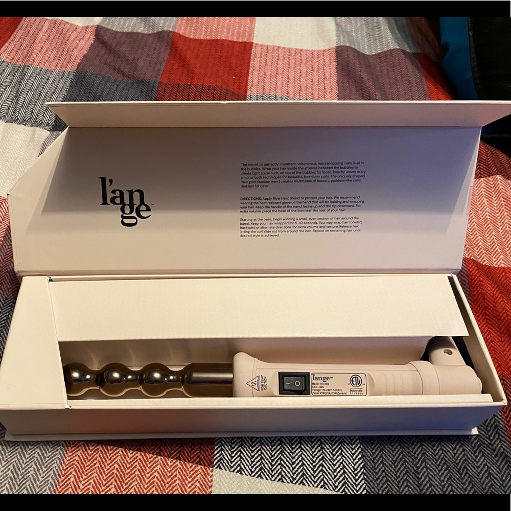 Brand new Lange bubble wand